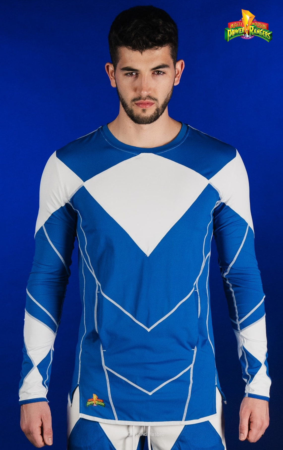 Blue power cheap ranger shirt